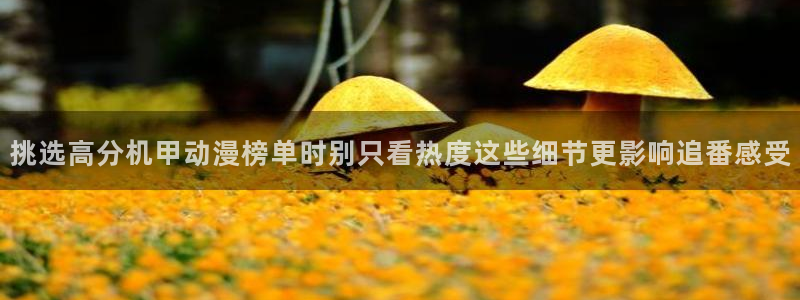 YY漫画完结大全：挑选高分机甲动漫榜单时别只看热度这些细节更影响追番感受配图