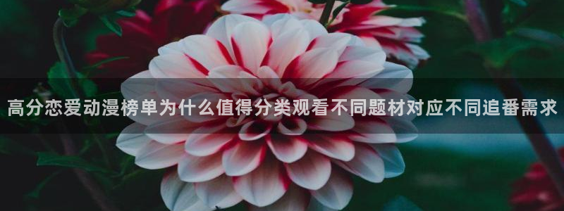 YY冒险漫画:高分恋爱动漫榜单为什么值得分类观看不同题材对应不同追番需求配图